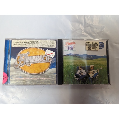 AMERICA - Set of 2 CDs