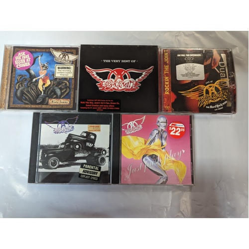 AEROSMITH - Set of 5 CDs Collection 1