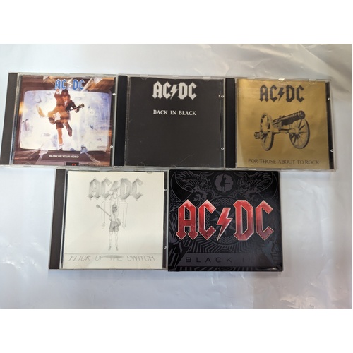 ACDC - Set of 5 CDs Collection 1