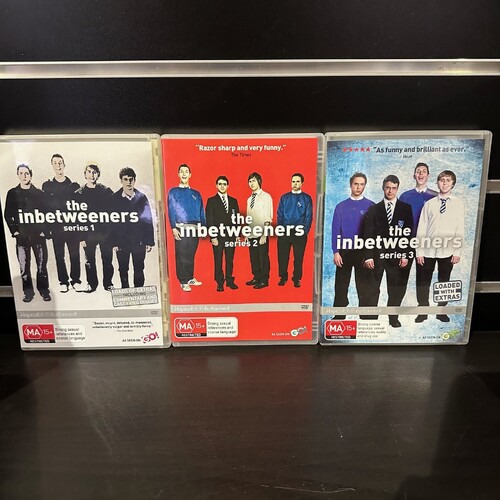 THE INBETWEENERS Complete DVD Season Series 1-3 Region 4