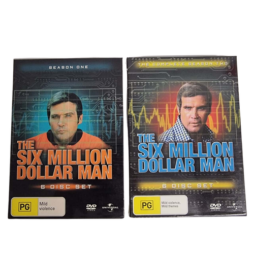 The Six Million Dollar Man, Season 1 & 2 [DVD]