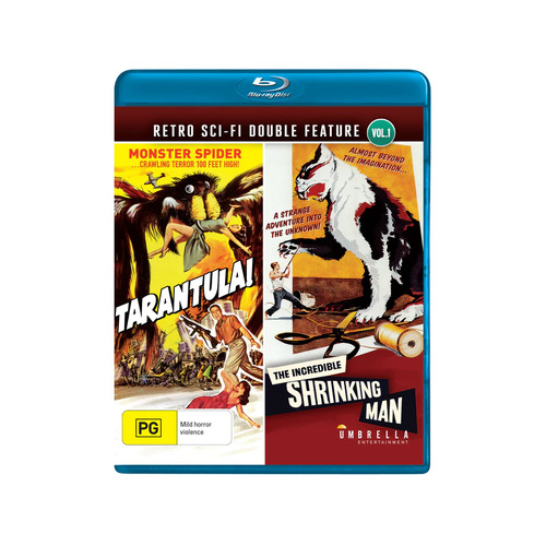 Retro/Sci-Fi Double Feature vol.1 - Tarantula & The Incredible Shrinking Man [Blu-Ray]