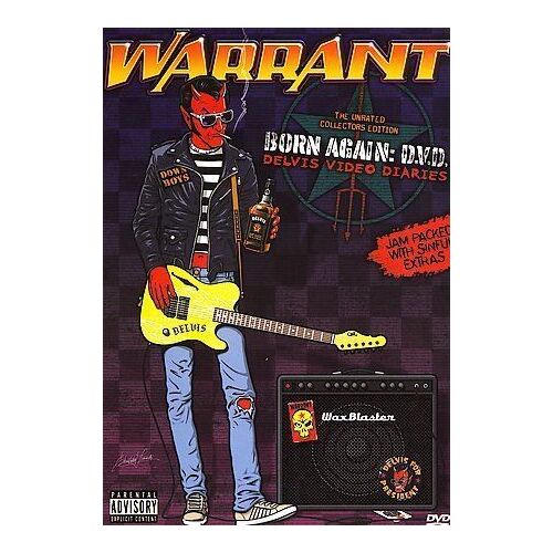 Warrant - Born Again D.V.D.: Delvis Video Diaries (DVD, 2007)