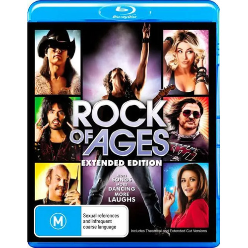 Rock of Ages: Theatrical & Extended Cut (2012, Blu-ray)