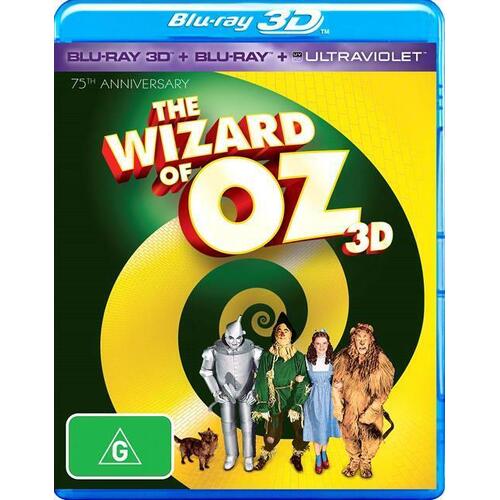 The Wizard Of Oz | 3D Blu-ray + UV (75th Anniversary Edition, Blu-ray, 1939)