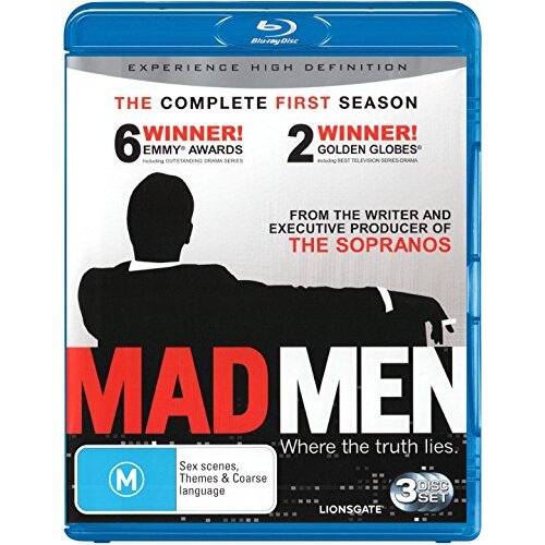 MAD MEN : Seasons 1 & 2  [BLU-RAY]