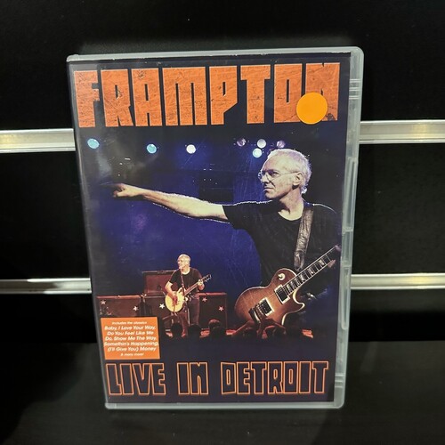 Peter Frampton ‎– Live in Detroit DVD - Good Cond