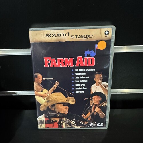 SOUND STAGE - FARM AID 2003 DVD REGION 4 - RARE