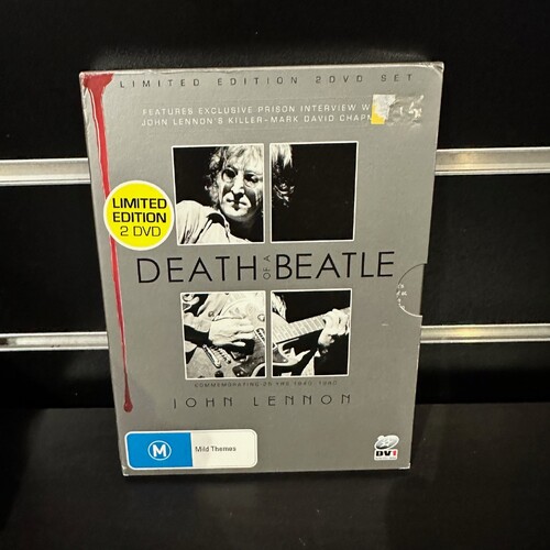 DEATH OF A BEATLE [John Lennon] DVD REGION 4 Limited Edition 2 DVD SET GC