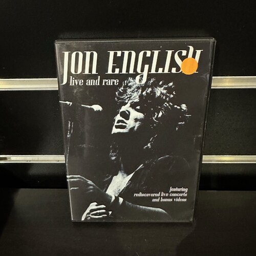 JON ENGLISH - LIVE AND RARE DVD - GC