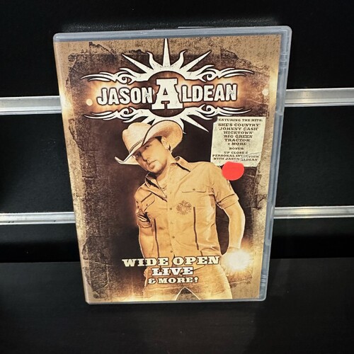 JASON ALDEAN - WIDE OPEN LIVE & MORE - DVD - GC