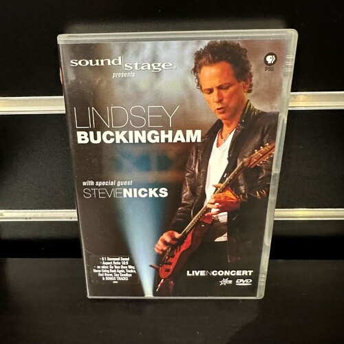 SOUND STAGE PRESENTS - LINDSEY BUCKINHAM DVD  FEAT STEVIE NICKS REGION 4 -GC