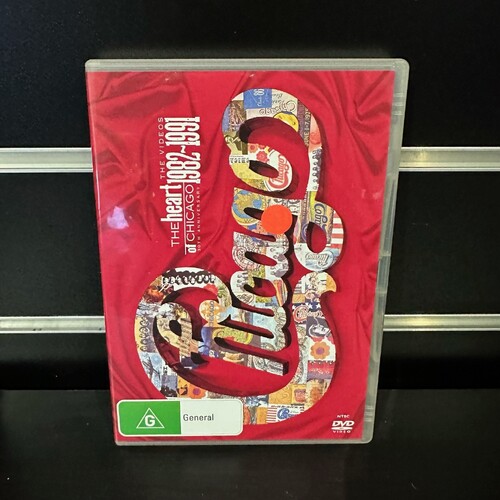 CHICAGO - THE HEART OF CHICAGO THE VIDEOS 1982-1991 DVD - GC