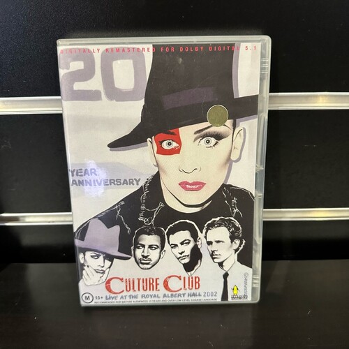 CULTURE CLUB - 20 YEAR ANNIVERSARY - DVD ALL REGIONS - GC