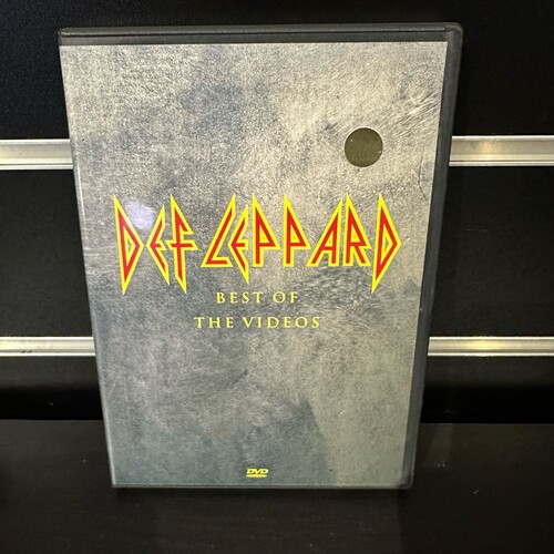 DEF LEPPARD - BEST OF THE VIDEOS DVD - ALL REGIONS - GC