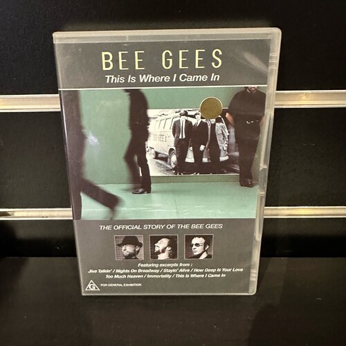 Bee Gees - This Is Where I Came In (DVD2001) The Official Story Of Bee Gees GC