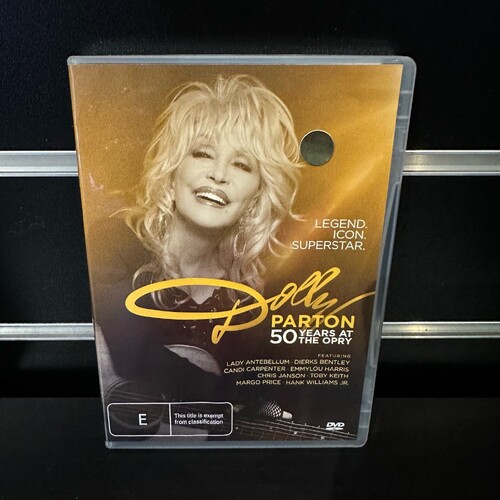 DOLLY PARTON - 50 YEARS AT THE OPRY DVD REGION 4 - GC