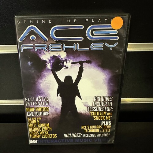 Behind the Player - ACE FREHLEY (DVD) GUITAR LESSONS - All Region - GC