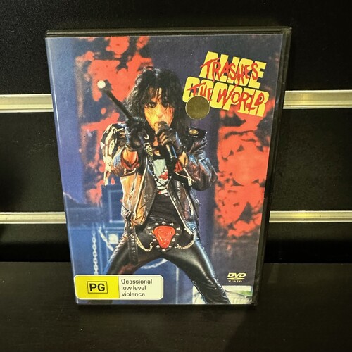 ALICE COOPER - TRASHES THE WORLD - DVD GC