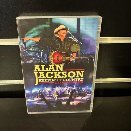 ALAN JACKSON - KEEPIN' IT COUNTRY LIVE AT RED ROCKS - DVD - GC