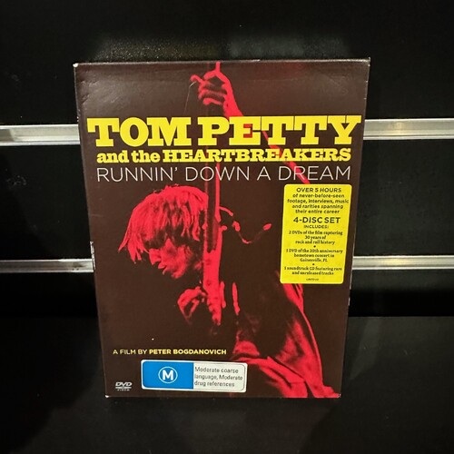 TOM PETTY AND THE HEARTBREAKERS - RUNNIN' DOWN A DREAM DVD - ALL REGIONS - GC