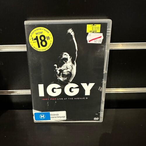 IGGY POP - Live At The Avenue B (DVD) GC