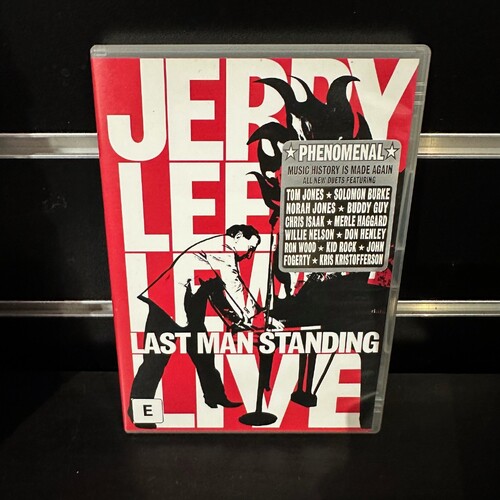 JERRY LEE LEWIS - Last Man Standing Live DVD - GC