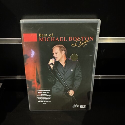 Best Of MICHAEL BOLTON Live - DVD Region 4 - GC