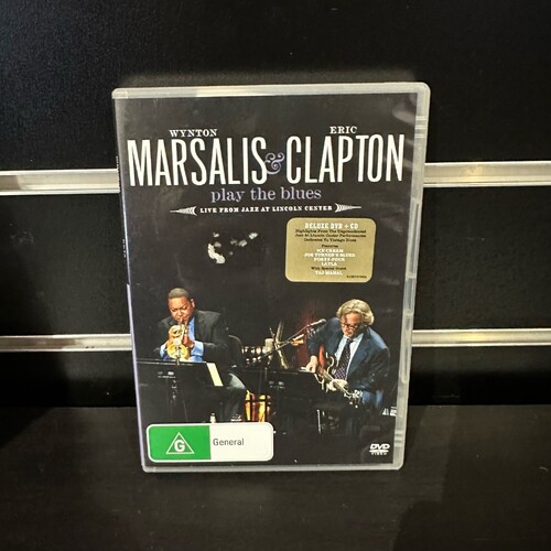 Wynton Marsalis & Eric Clapton - Play The Blues Live From Lincoln Center - DELUXE DVD+CD - GC