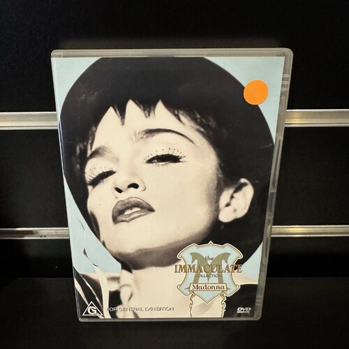 MADONNA - THE IMMACULATE COLLECTION - DVD - REGION 2 3 4 5 6 - GC