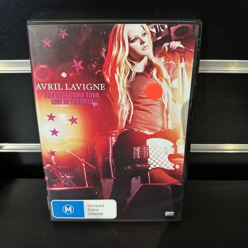 AVRIL LAVIGNE - THE BEST DAMN TOUR - LIVE IN TORONTO - DVD - GC