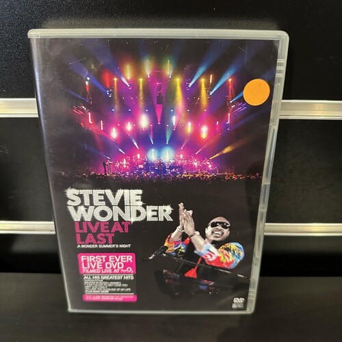 STEVIE WONDER - LIVE AT LAST A WONDER SUMMERS NIGHT  - DVD GC