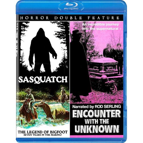 Horror Double Feature - Sasquatch & Encounter With The Unknown [SEALED Blu-Ray]