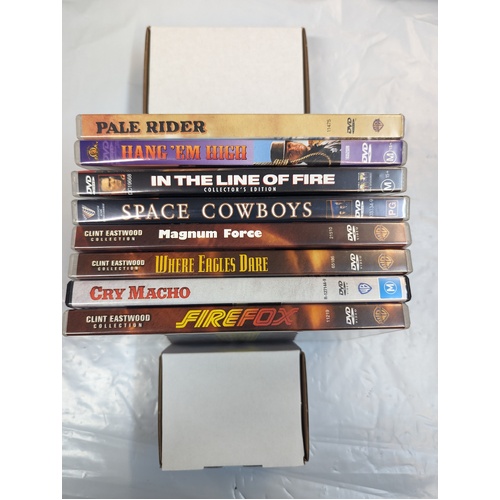 Clint Eastwood DVD Collection 4 including Space Cowboys (8 DVDS)