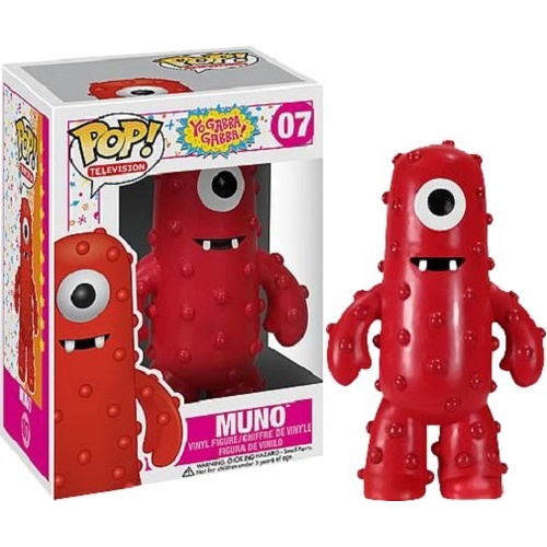 POP! Vinyl Yo Gabba Gabba - Muno #07 (Not mint box) Rare Vaulted