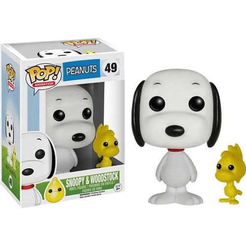 POP! Vinyl Peanuts - Snoopy and Woodstock #49