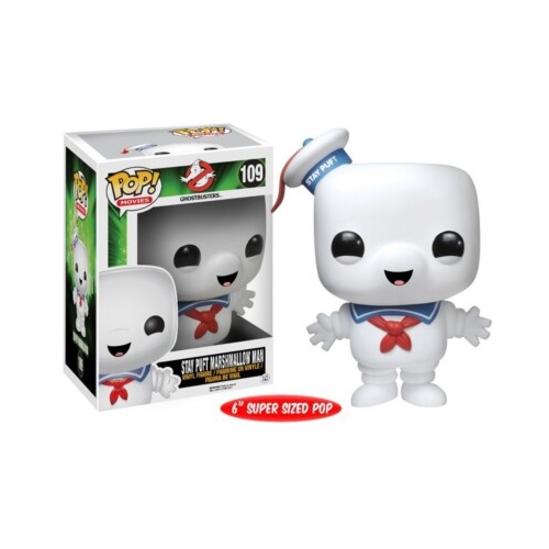 POP! Vinyl Ghostbusters - 6" Stay Puft Marshmallow Man #109 (Not mint)