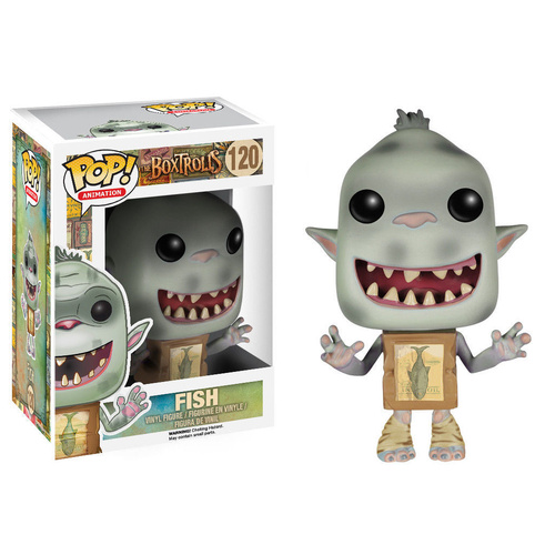 Pop! Vinyl The Boxtrolls - Fish #120 (Not mint box)