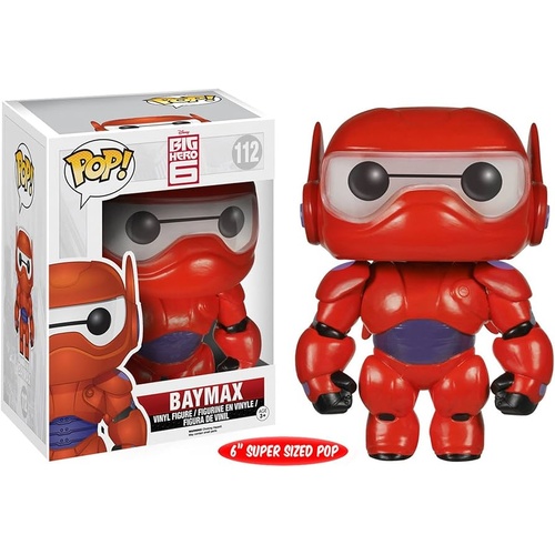 POP! Vinyl Big Hero 6 - 6" Baymax in Armor #112 (Not mint box)