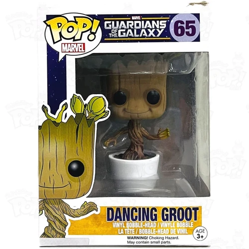 POP! Vinyl Guardians of the Galaxy - Dancing Groot (White Pot) #65