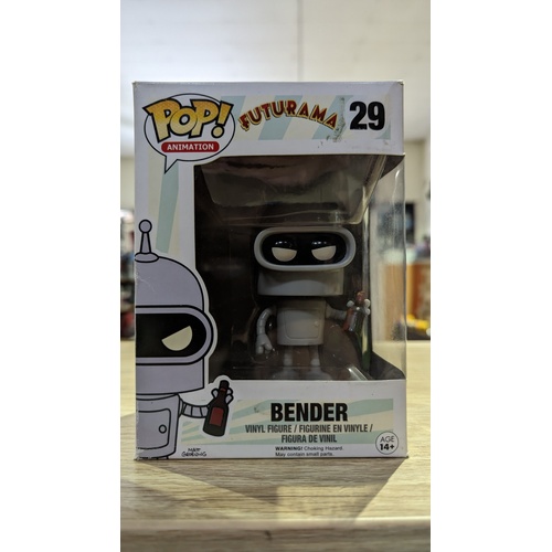 POP! Vinyl Futurama - Bender *Not Mint Box #29 Rare