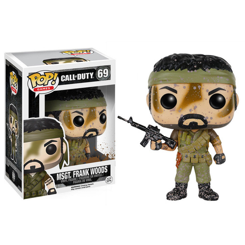 POP! Vinyl Call of Duty - Msgt. Frank Woods #69 (Not mint box)