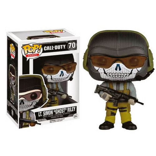 POP! Vinyl Call of Duty - Lt. Simon Ghost Riley #70 Vaulted (Not mint box)