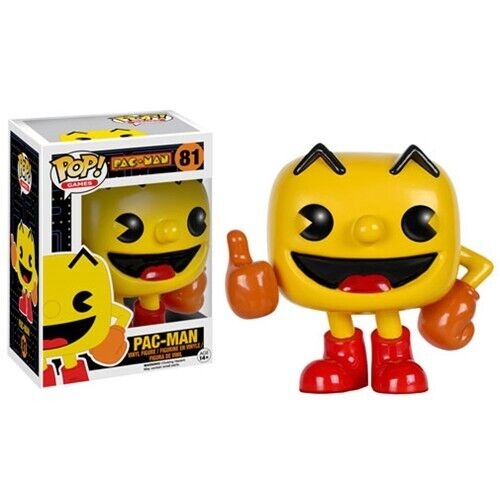 POP! Vinyl Pac-Man - Pac Man #81 (Not mint box)