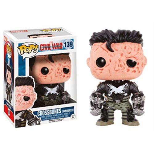 POP! Vinyl Captain America Civil War - Crossbones (Unmasked) #139