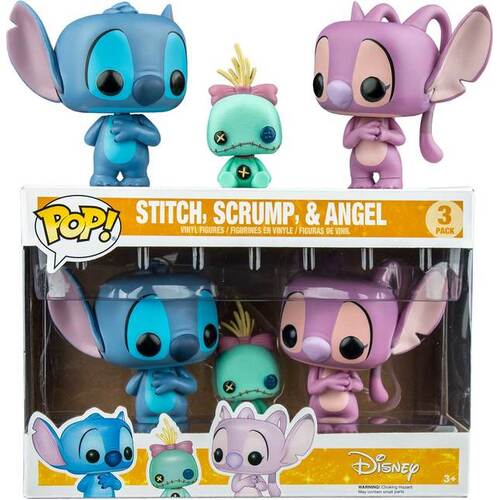 Lilo & Stitch - Stitch, Scrump & Angel Pop! Vinyl 3-Pack