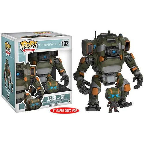 POP! Vinyl Titanfall 2 - 6" Jack and BT #132 (Not mint box)