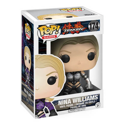 POP ACTION FIGURE OF NINA WILLIAMS (SILVER) #174 (not mint box)