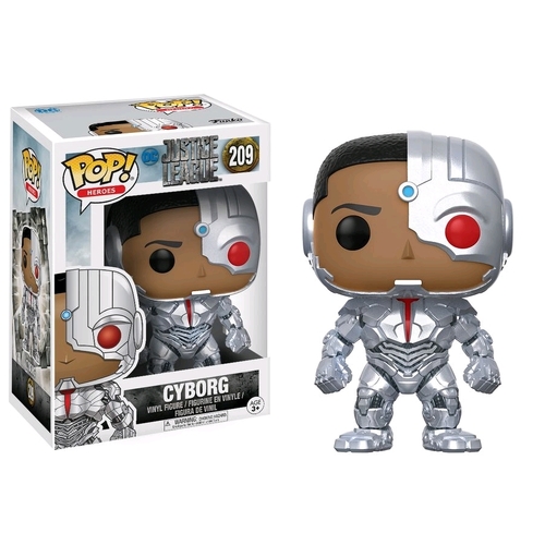 DC JUSTICE LEAGUE - CYBORG #209 POP! VINYL