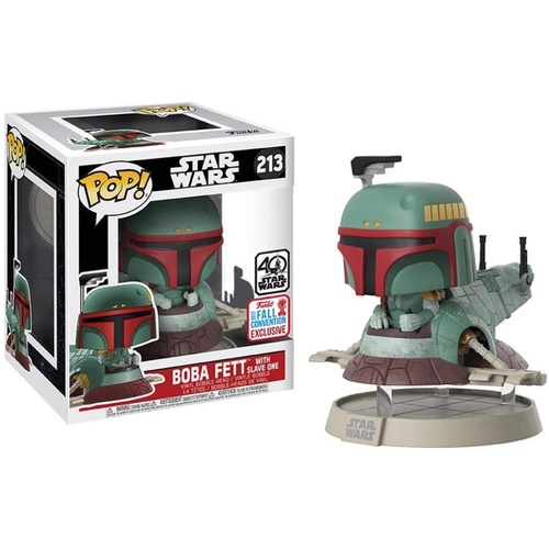 POP! Vinyl Star Wars - Boba Fett with Slave One 2017 Convention #213